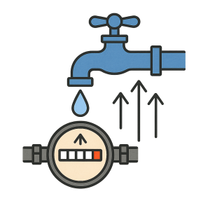 Surconsommation d'eau