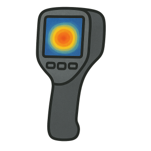caméra thermique icone